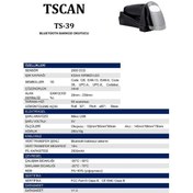 Resim Tscan TS-39 Usb Bluetooth 1D Barkod Okuyucu 