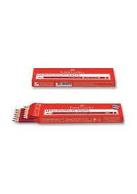 Resim Faber Castell Kırmızı Kopya Kalem 12'li 