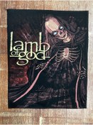 Resim StüdyoÜmitTişört Lamb Of God Back patch,sırt yaması,arma,peç 