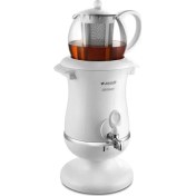 Resim Arçelik K 3285 C Paslanmaz Çelik Elektrikli Semaver – 1.8 L Çaydanlık ve 1.7 L Su Isıtıcı Kapasitesi 