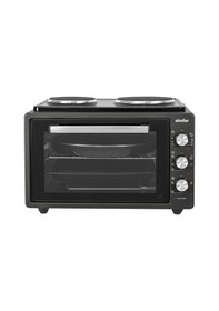 Resim Simfer 4284 42 LT Yoğurt Yapma Fonksiyonlu Turbo Mini Fırın Antrasit 