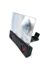 Resim Monyee "12 İnç Katlanabilir Telefon Ekran Büyüteci Ve Bluetooth Hoparlör - Tüm Akıllı Telefonlarla Uyumlu" 