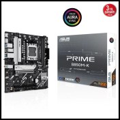 Resim Asus Prıme B850M-K, 2xddr5, 2x M.2, Dp, Hdmı, Am5 Soket Anakart 
