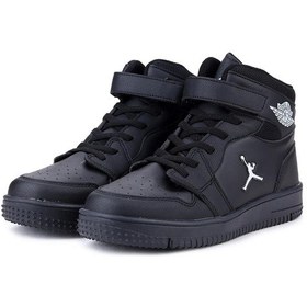 Resim Cool Haykat Cırtlı Basketbol Çocuk Spor Ayakkabı Siyah 