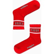 Resim Carnaval Socks Kudur Yazılı Desenli Renkli Spor Çorap 