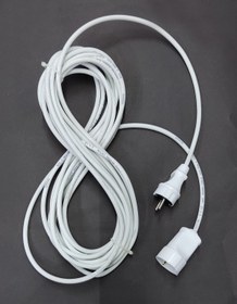 Resim abnturk 10 Metre 2x1.5 Ttr Kablolu Fişli Prizli Seyyar Uzatma Kablosu Isınma Yapmayan Özel Izoleli Kablodur 