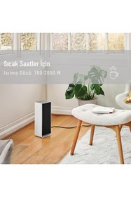 Resim Stadler Form Sam Wifi Fanlı Isıtıcı, Ptc Seramik Isıtıcı, Termostat, 4 Güç Seviyesi, Enerji Tasarruflu, Sessiz 