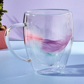 Resim Perotti Double Feather Çift Cidarlı Kupa 350 ml 