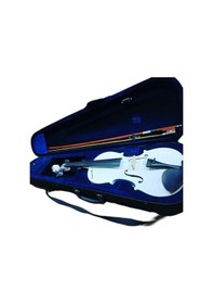 Resim Idol Beyaz Renk . Isme Özel Lazer Kesim 3/4 Keman Tam Set 