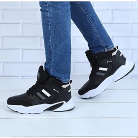 Resim M.P 2635 Basketbol Ayakkabı Siyah Beyaz Siyah 