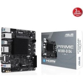 Resim Asus Prıme N100I-D D4-Csm Wıfı Ddr4-Intel N100 Tümleşik Işlemcili Kurumsal Anakart 