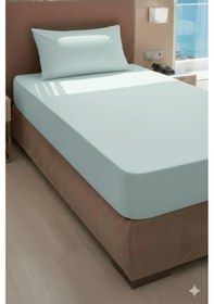 Resim Özdilek Tek Kişilik Colourist Çarşaf - S.yeşil Su Yeşili 