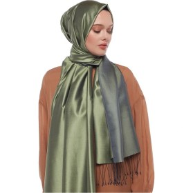 Resim 0927 Çift Taraflı İpek Şal Çam Kokusu 