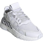 Resim Adidas Nite Jogger Beyaz-siyah Spor Ayakkabı Erkek Beyaz 