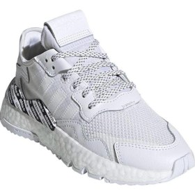 Resim Adidas Nite Jogger Beyaz-siyah Spor Ayakkabı Erkek Beyaz 