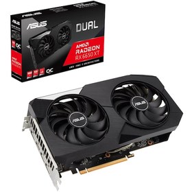 Resim Asus AMD Radeon RX 6650 XT Dual OC DUAL-RX6650XT-O8G 8 GB GDDR6 128 Bit Ekran Kartı 
