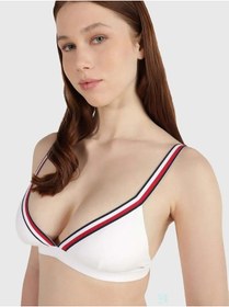 Resim Tommy Hilfiger Tommy Hılfıger Kadın Bikini Üstü Uw0uw05290-ycf Uw0uw05290-ycf Beyaz 