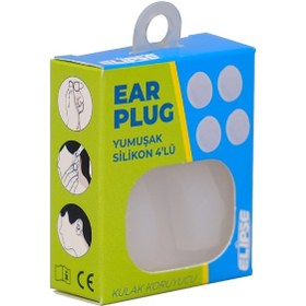 Resim Kulak Tıkacı Elipse 4'lü Silikon 