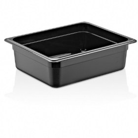 Resim GastroPlast Policarbon Küvet Siyah 1/2-100 