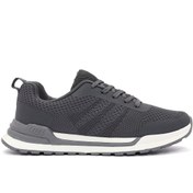 Resim Derimod Erkek Gri Bağcıklı Kumaş Sneaker 24WFD69326F 
