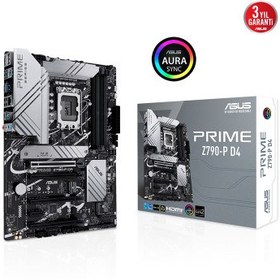 Resim Asus Prime Z790-P D4 1700P Hdmi Dp Orjinal - Faturalı - Garantili Ürünler - Hızlı Gönderim