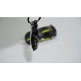 Resim Nissan Logo Su Damlası Model Stil Deri Metal Anahtarlık 