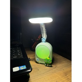 Resim Figürlü Temalı Şarj Edilebilir Masa Lambası - USB Şarjlı Çocuk Ders Lambası 