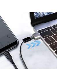 Resim DM AD038 USB to Type-C Metal OTG Çevirici Dönüştürücü Adaptör 