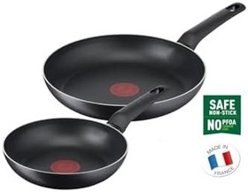 Resim Tefal Titanyum 1X SimpleCook Difüzyon Tabanlı 20/26 Cm 2'li Tava Seti - 2100126824 