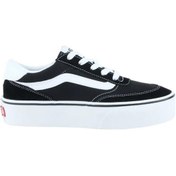 Resim Vans Brooklyn Ls Platform Kadın Ayakkabısı Vn000dc4ba21 Siyah 