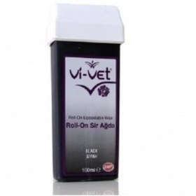 Resim Vi-Vet Kartuş Sir Ağda Roll-On Siyah 100ml 