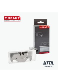 Resim Mozart Blades 110.065 51 Mm Kanca Bıçak 100 Adet Yedek Bıçak 