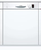 Resim Bosch Yarı Ankastre Beyaz Bulaşık Makinesi SMI25DW01T | Bosch Bosch