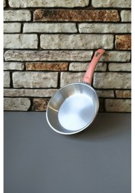 Resim Kapsül Tabanlı Çelik Tava -yumurta Tavası- Bakalit Saplı - 16 Cm Gümüş 