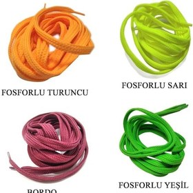 Resim Spor Ayakkabı Bağcığı 120 CM 1 Çift 