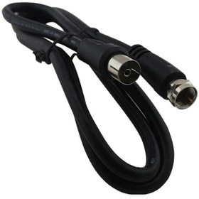 Resim 60 OHM DİSİ / F ERKEK KABLO 1.2 METRE KABLO 