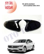 Resim Vw Jetta Yarasa Batman Ayna Kapağı 2005 2010 Piano Black 