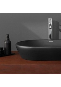 Resim Duravit D-neo Çanak Lavabo, 60 Cm, Mat Antrasit, 2372601370 Beyaz 