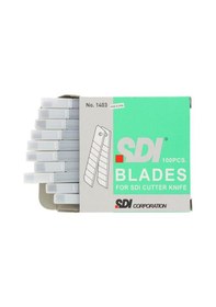 Resim SDI Dar Maket Bıçağı Yedeği 1403 (1 Paket 10 Tüp 100 Adet) 