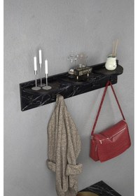 Resim Askılık Duvar Elbise Askılığı Portmanto Bendir 80 Cm Beyaz 