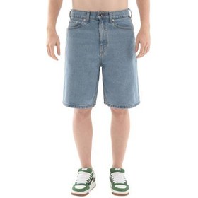 Resim Vans Check-5 Baggy Denım Short Erkek Şort Ve Kapri Mavi 