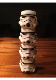 Resim Opencart Stormtrooper Yumurta Fincanı İstiflenebilir Sadece Plastik Aparattır 