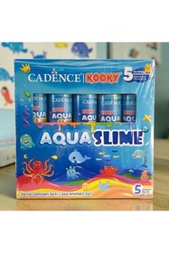 Resim Cadence Kooky Aqua Slime Deniz Canlıları Seti 5 Renk 