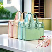 Resim Pastel Renkler (Pembe, Nane Yeşili, Mavi) - Şeffaf Ön Paneli Genişletilebilir Dosya Organizatörü - A4 Belgeler, Kitaplar, Kırtasiye için Genişletilebilir Taban - Ofis, Okul, Seyahat, Ev Depolama - Dayanıklı Taşınabilir Klasör Çantası, Portatif Dosya Organizeri, Şık Tasarım, Güçlendirilmiş Dikiş, İş Yolcuları, Ofis Organizasyonu, Sağlam Yapı, Ofis Profesyonelleri 