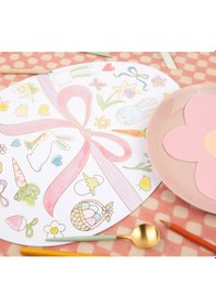 Resim Meri Meri - Easter Boyanabilir Servis Matı 