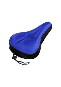 Resim Fochsia Mavi Stil 60% Sıcak Silikon Nefes Alabilen Yumuşak Bisiklet Bisikleti Selle Jel Yastık Altın 