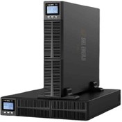 Resim Siel Enerji Srt 11 Model 3 Kva Rack Tower Online Ups 6*7 Ah Akü 5/15 Dakika Kesintisiz Güç Kaynağı 