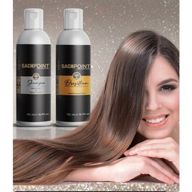 Resim Sachpoint 2'Li Brezilya Fönü Şampuan+Keratin 170 Ml Bakım Seti 