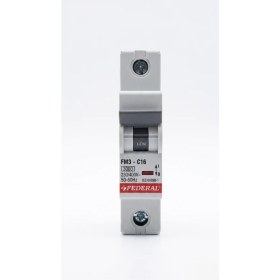 Resim 12 Adet Federal 1X16 A C Tipi 3ka Otomatik Sigorta Fm3-C 9EC-C0331-0D16 