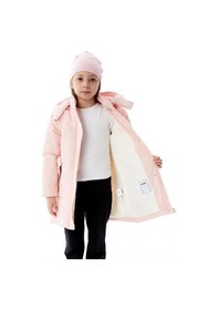 Resim Benitto Kids Kız Çocuk Kapüşonlu Kışlık Şişme Mont 51352 Pembe 